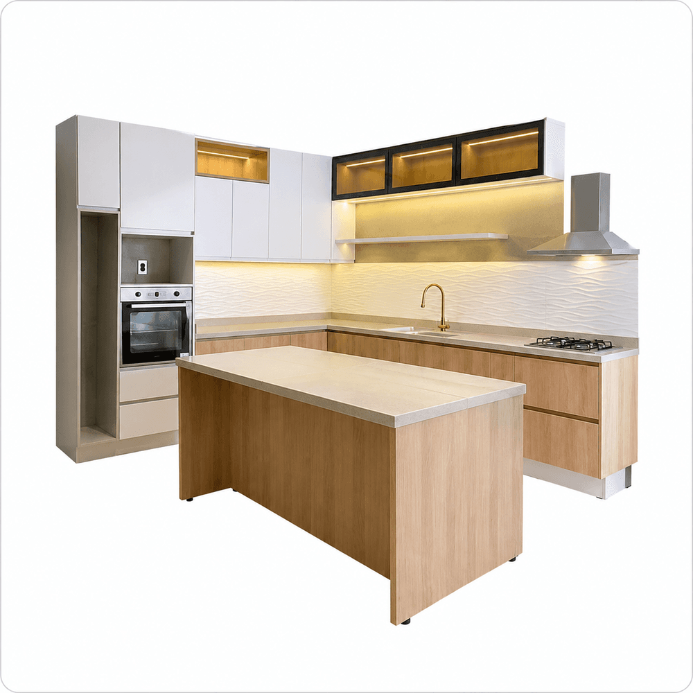 Juego de Cocina Modular Beige