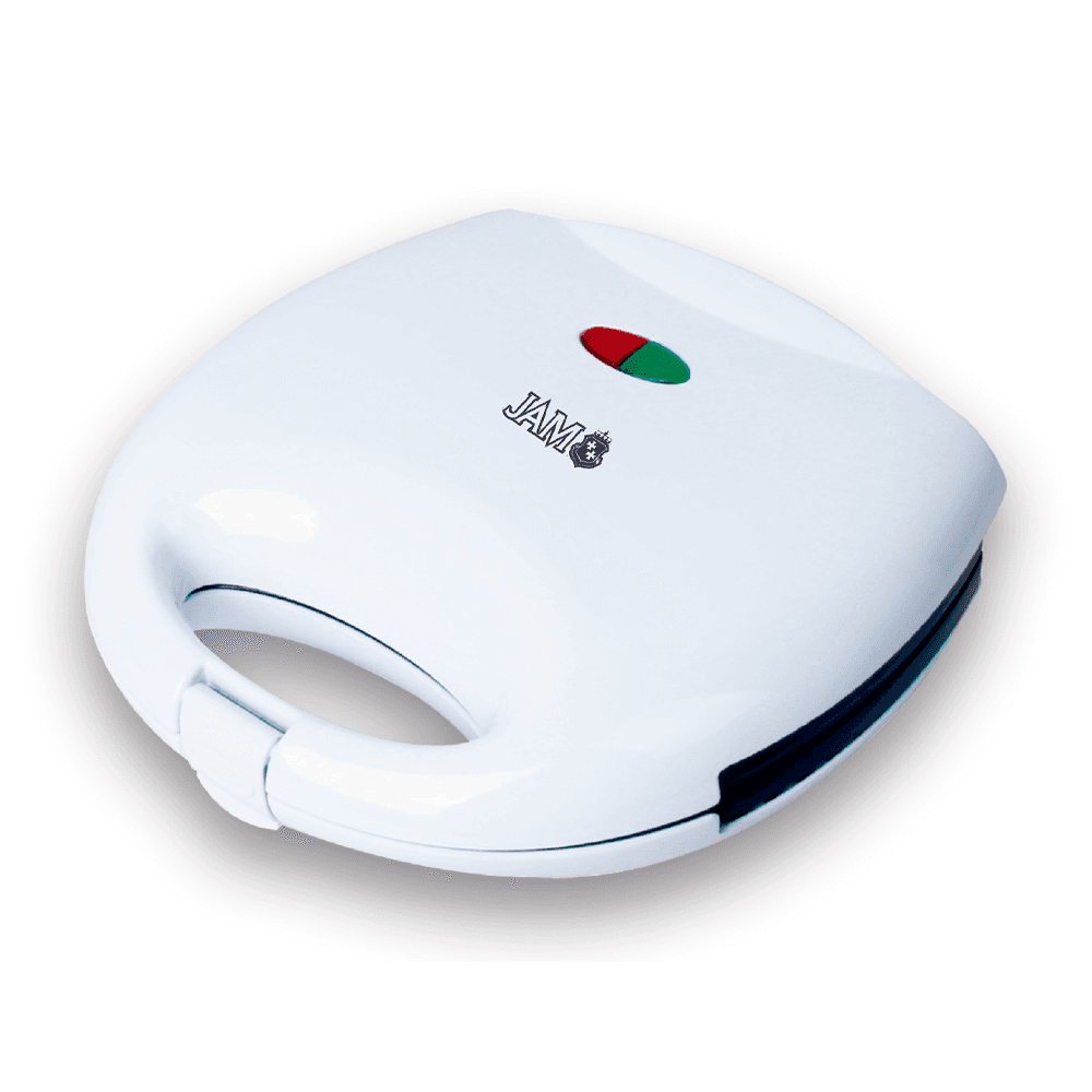 Sandwichera Jam KJ-223 Blanca con Placa Grill